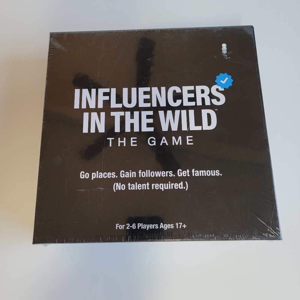 Influencers in the Wild: The Game - Social Media Game for Ages 17+ NEW Free Ship
